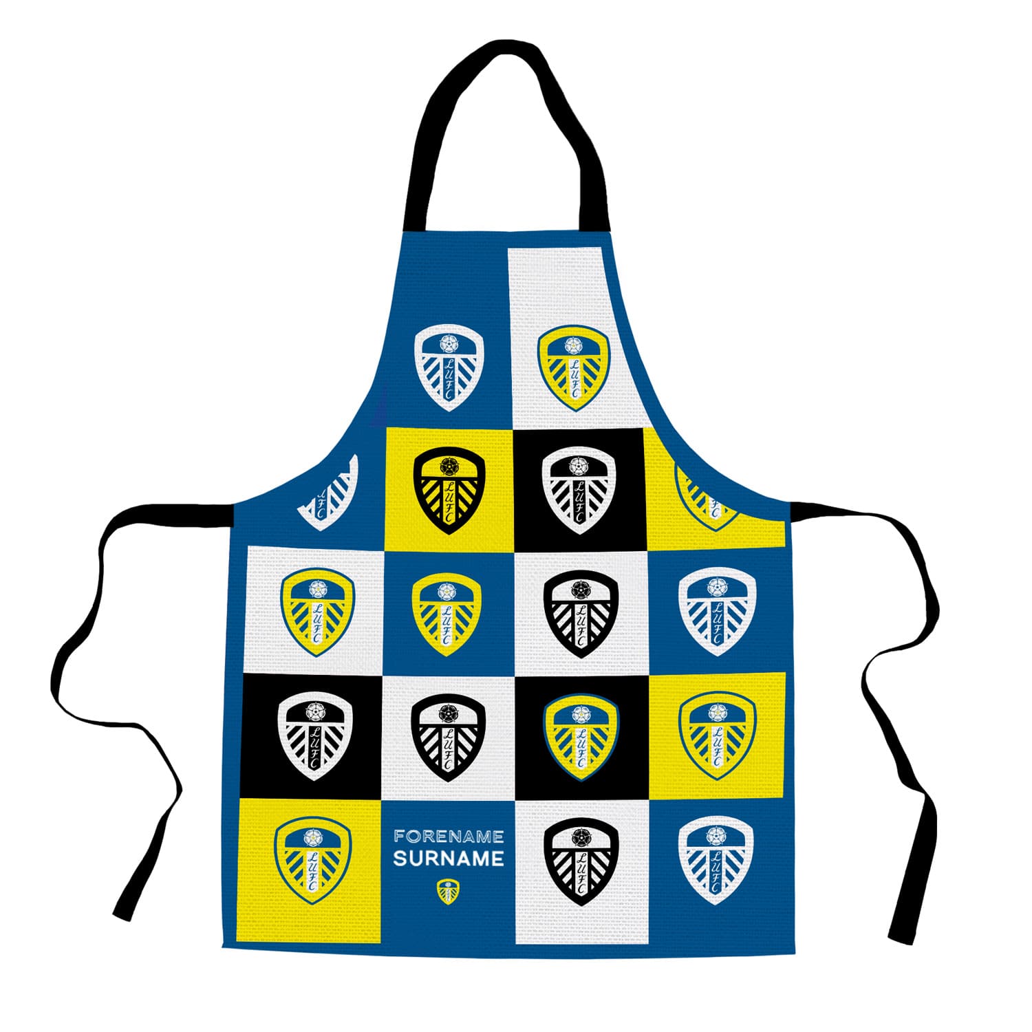 Leeds United FC Chequered Adult Apron