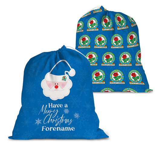 Blackburn Rovers FC Merry Christmas Santa Sack