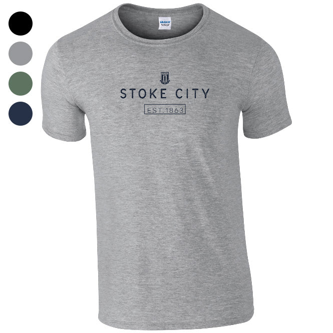 Stoke City FC Minimal T-Shirt