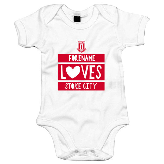 Stoke City Loves Baby Bodysuit