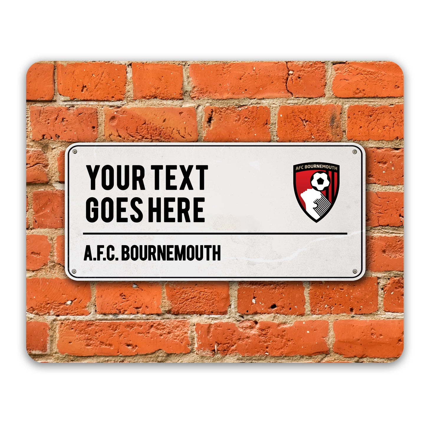 AFC Bournemouth Street Sign Mouse Mat