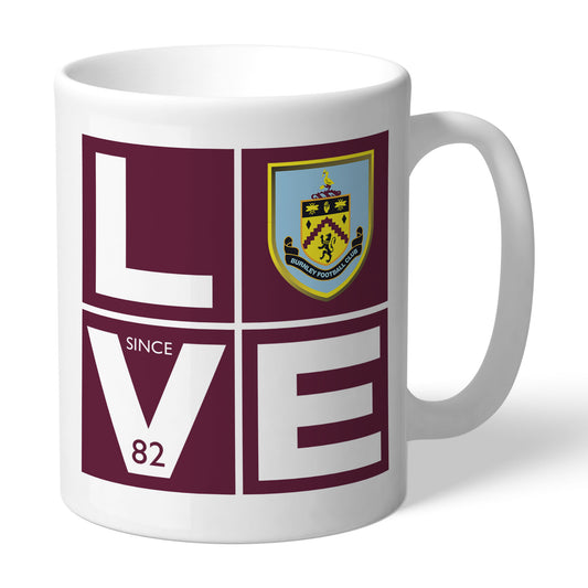 Burnley FC Love Mug