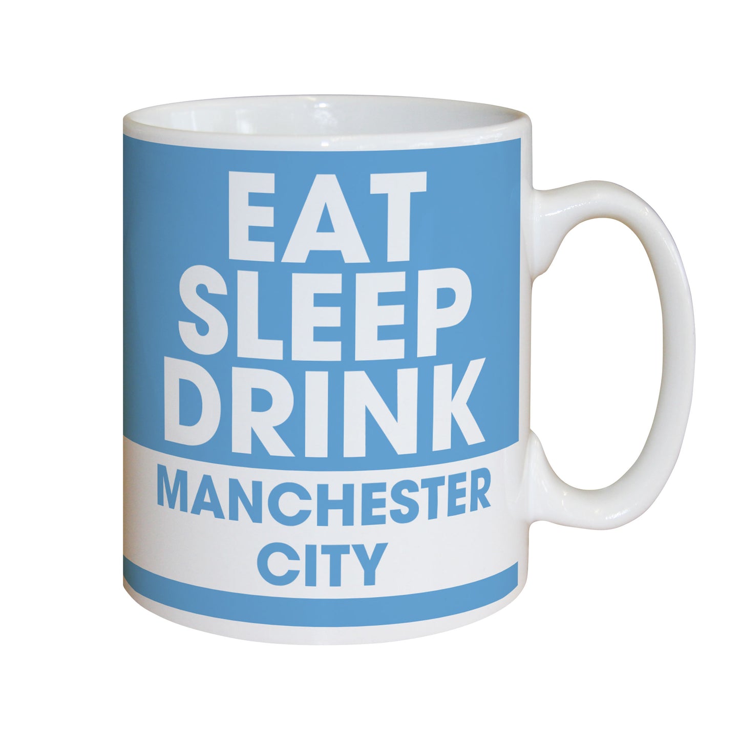 Manchester City FC Eat Sleep Drink Mug