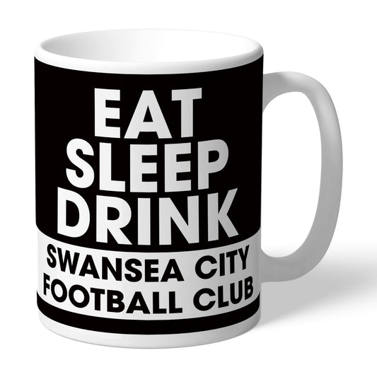 Swansea City AFC Eat Sleep Drink Mug