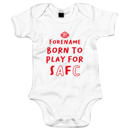 Sunderland AFC Born to Play Baby Bodysuit