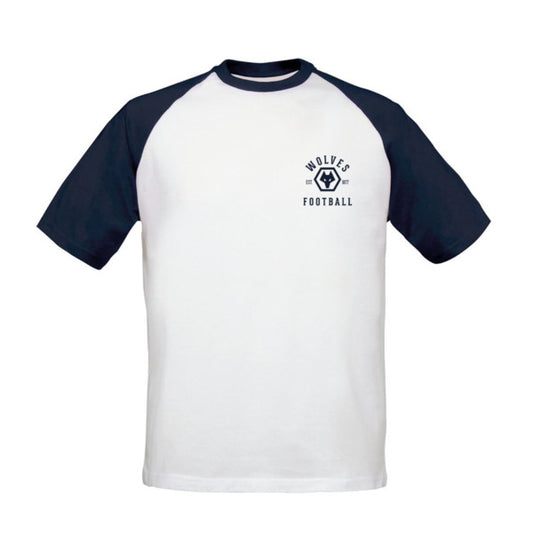 Wolves Vintage Badge Baseball T-Shirt