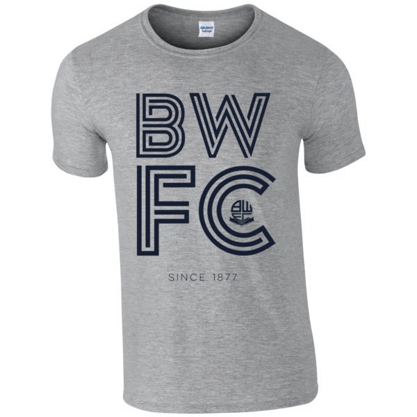 Bolton Wanderers FC Stripe T-Shirt