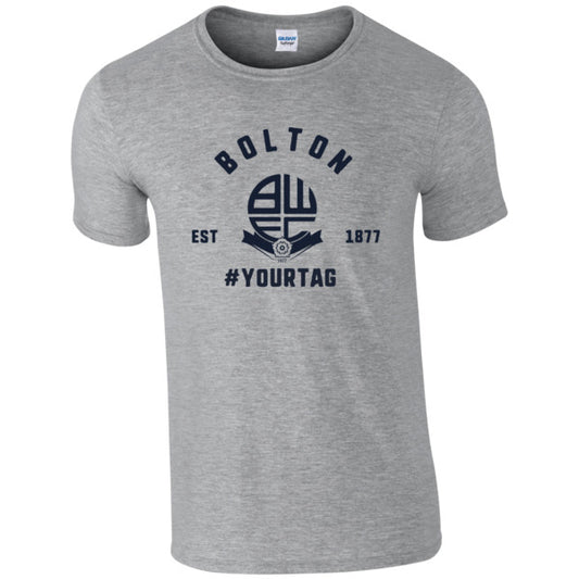 Bolton Wanderers FC Vintage Hashtag T-Shirt