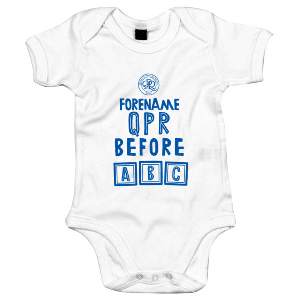 Queens Park Rangers FC Before ABC Baby Bodysuit