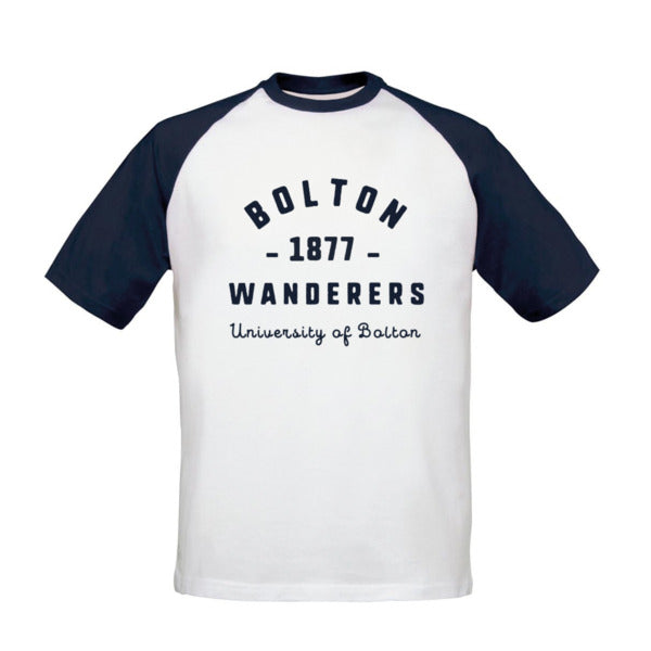 Bolton Wanderers FC Stadium Vintage Baseball T-Shirt