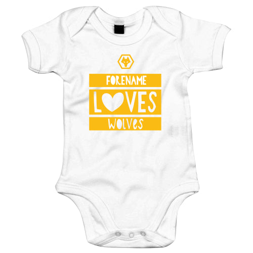 Wolves Loves Baby Bodysuit