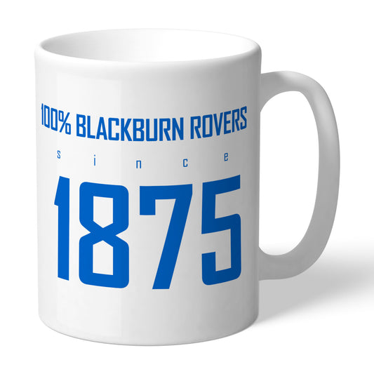 Blackburn Rovers FC 100 Percent Mug